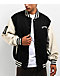 Welcome Barb Black & Bone Varsity Jacket - Thumbnail image 2 of 8