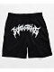 Welcome Barb Black Mesh Shorts - Thumbnail image 3 of 4