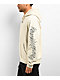 Welcome Barb Sleeve Embroidered Bone Pigment Dye Hoodie - Thumbnail image 4 of 4
