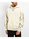 Welcome Barb Sleeve Embroidered Bone Pigment Dye Hoodie - Thumbnail image 1 of 4
