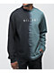 Welcome Chimera Black & Atlantic Dip Dye Long Sleeve T-Shirt - Thumbnail image 1 of 3