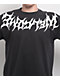 Welcome Collar Black T-Shirt - Thumbnail image 2 of 2