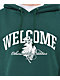 Welcome Collegiate Dark Green Hoodie - Thumbnail image 3 of 3