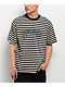 Welcome Concrete Stripe Natural Knit T-Shirt - Thumbnail image 1 of 3