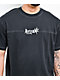 Welcome Contrast Black T-Shirt - Thumbnail image 3 of 4