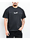 Welcome Contrast Black T-Shirt - Thumbnail image 1 of 4