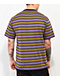 Welcome Cooper Olive & Purple Stripe T-Shirt - Thumbnail image 2 of 3