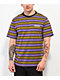 Welcome Cooper Olive & Purple Stripe T-Shirt - Thumbnail image 1 of 3