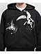 Welcome Duality Black Wash Crop Zip Hoodie - Thumbnail image 4 of 5
