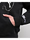 Welcome Duality Black Wash Crop Zip Hoodie - Thumbnail image 5 of 5