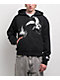 Welcome Duality Black Wash Crop Zip Hoodie - Thumbnail image 1 of 5