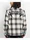 Welcome Fang Black & White Flannel Shirt - Thumbnail image 2 of 4
