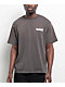 Welcome Fly By Night Brown Enzyme Wash T-Shirt - Thumbnail image 2 of 3