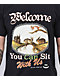 Welcome Friends Black T-Shirt - Thumbnail image 2 of 3
