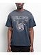 Welcome Mascot Enzyme Wash Navy T-Shirt - Thumbnail image 1 of 2