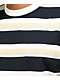 Welcome Medius Black & Tan Stripe T-Shirt