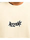 Welcome Phantom Embroidered Bone Waffle Knit T-Shirt  - Thumbnail image 2 of 2