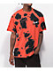 Welcome Pumpkin & Black Inkblot Dye T-Shirt - Thumbnail image 1 of 3