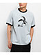 Welcome Scatter Light Blue Ringer T-Shirt - Thumbnail image 1 of 2