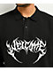 Welcome Sharp Black Long Sleeve Polo Shirt - Thumbnail image 3 of 3