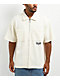 Welcome Sliver White Short Sleeve Thermal Zip Shirt - Thumbnail image 1 of 3