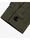 Welcome Smite Olive Long Sleeve Zip Work Shirt - Thumbnail image 7 of 9
