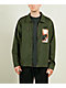 Welcome Smite Olive Long Sleeve Zip Work Shirt - Thumbnail image 9 of 9