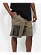Welcome Soft Core 2 Brown Elastic Waist Shorts - Thumbnail image 2 of 5