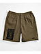 Welcome Soft Core 2 Brown Elastic Waist Shorts - Thumbnail image 1 of 5
