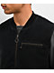 Welcome Splinter Enzyme Wash Black Canvas Zip Vest - Thumbnail image 3 of 5