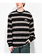Welcome Thelma Black Stripe Long Sleeve T-Shirt