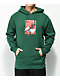 Welcome Unholy Diver Sudadera verde con capucha