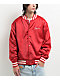Welcome Union Thermal Satin Red Varsity Jacket - Thumbnail image 4 of 5