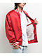 Welcome Union Thermal Satin Red Varsity Jacket - Thumbnail image 5 of 5