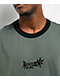 Welcome Vamp Ringer Forest & Black T-Shirt - Thumbnail image 3 of 4