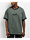 Welcome Vamp Ringer Forest & Black T-Shirt - Thumbnail image 1 of 4