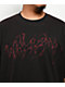 Welcome Weep Overprint Black Wash T-Shirt - Thumbnail image 2 of 2