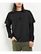 Welcome x Batman Signal Black 2fer Long Sleeve T-Shirt - Thumbnail image 1 of 6
