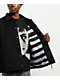 Welcome x Beetlejuice Sandworm Black Corduroy Coaches Jacket - Thumbnail image 5 of 5