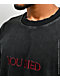 Welcome x Dark Souls You Died Black Wash T-Shirt - Thumbnail image 4 of 5