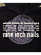 Welcome x Nine Inch Nails Eraser Black Hoodie - Thumbnail image 8 of 8