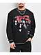 Welcome x Slipknot Contrast Stitch Black Thermal Long Sleeve T-Shirt - Thumbnail image 1 of 4