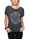 Wenanami Triad Charcoal Dolman T-Shirt