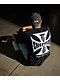 West Coast Choppers Flat Logo Black Wash T-Shirt - Thumbnail image 5 of 7