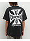 West Coast Choppers Flat Logo Black Wash T-Shirt - Thumbnail image 1 of 7