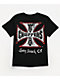 West Coast Choppers Kids Flat Logo Black T-Shirt - Thumbnail image 1 of 4