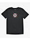 West Coast Choppers Kids Red Outline Cross Black T-Shirt - Thumbnail image 2 of 5