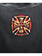 West Coast Choppers Logo Artifact Black Wash T-Shirt - Thumbnail image 3 of 4