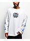 West Coast Choppers Pinstripe White Long Sleeve T-Shirt - Thumbnail image 1 of 2