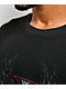West Coast Choppers Rebel Wings Black Wash Thermal Long Sleeve T-Shirt - Thumbnail image 4 of 5